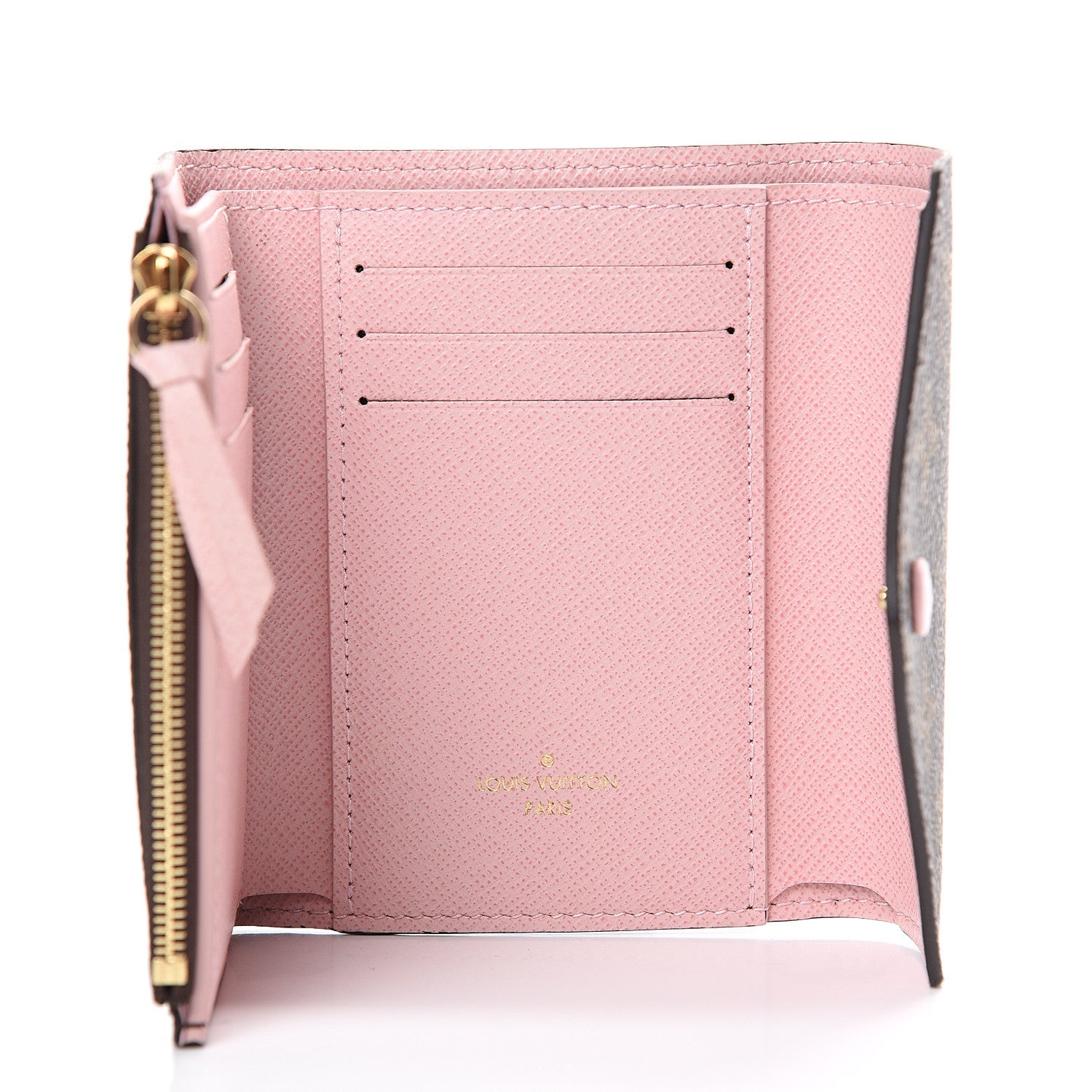 Louis Vuitton Monogram Victorine Wallet Rose Ballerine 4 of 9