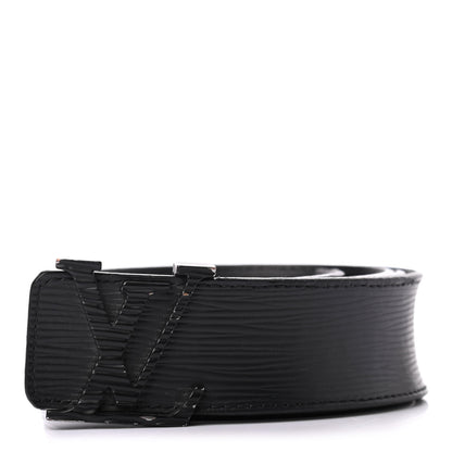 Louis Vuitton Epi LV Initiales Belt 95 38 Black 1 of 4