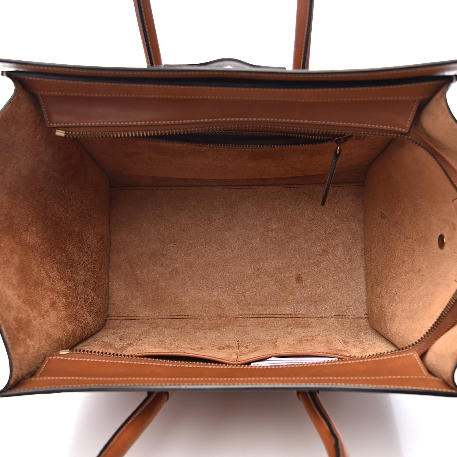 Celine Natural Calfskin Mini Luggage Tan 5 of 23