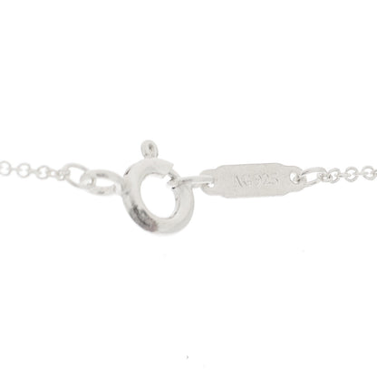 Tiffany Sterling Silver Modern Keys Hexagon Key Pendant Necklace 4 of 4