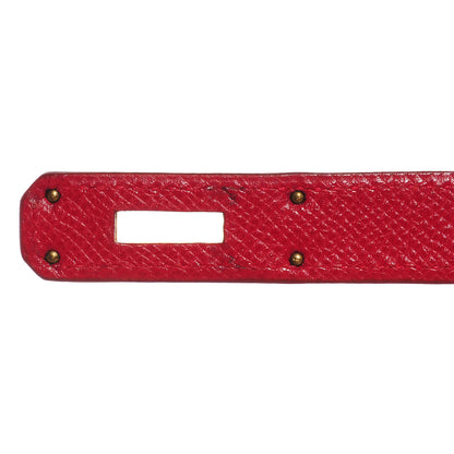 Hermes Courchevel Kelly Sellier 35 Rouge Vif 11 of 22