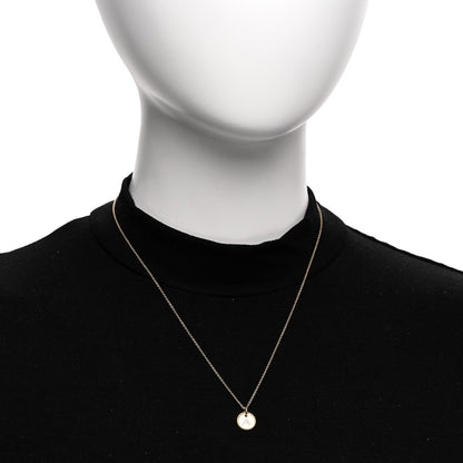 David Yurman DAVID YURMAN 18K Yellow Gold Diamond Initial A Charm Necklace 2 of 5