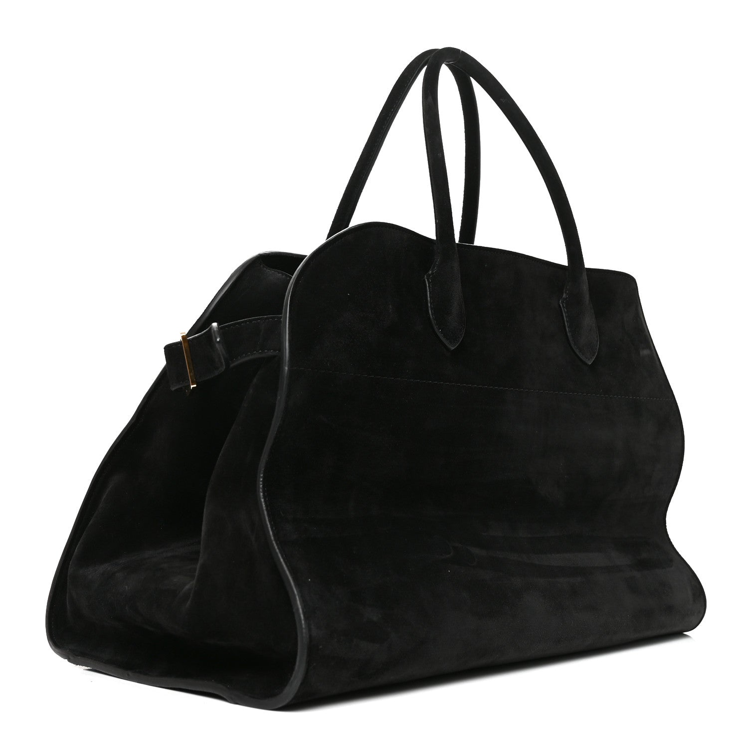 The Row Suede Soft Margaux 15 Black 3 of 9