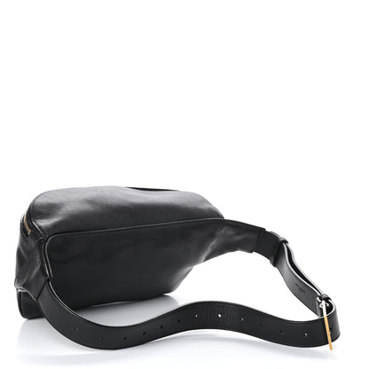 Saint Laurent Grain De Poudre Monogram Belt Bag Black 3 of 9