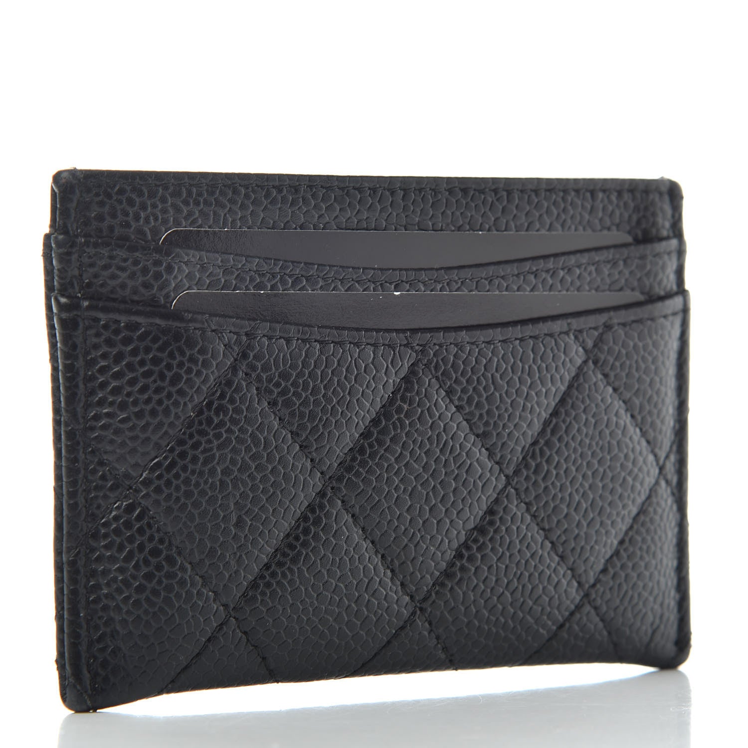 Chanel Caviar Quilted Card Holder Black 3 of 7