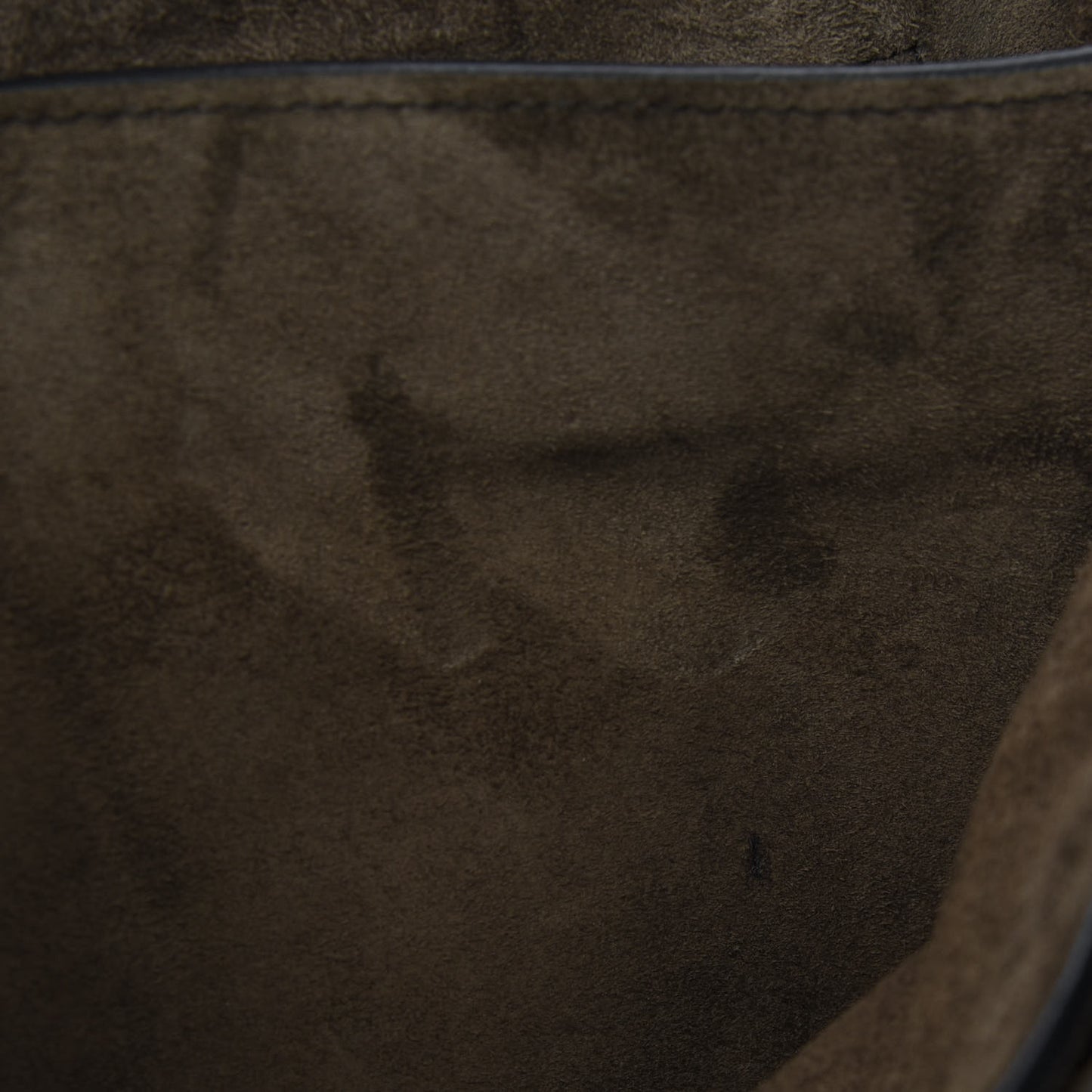 Goatskin Bandoliera Madras Shoulder Bag Dark Green