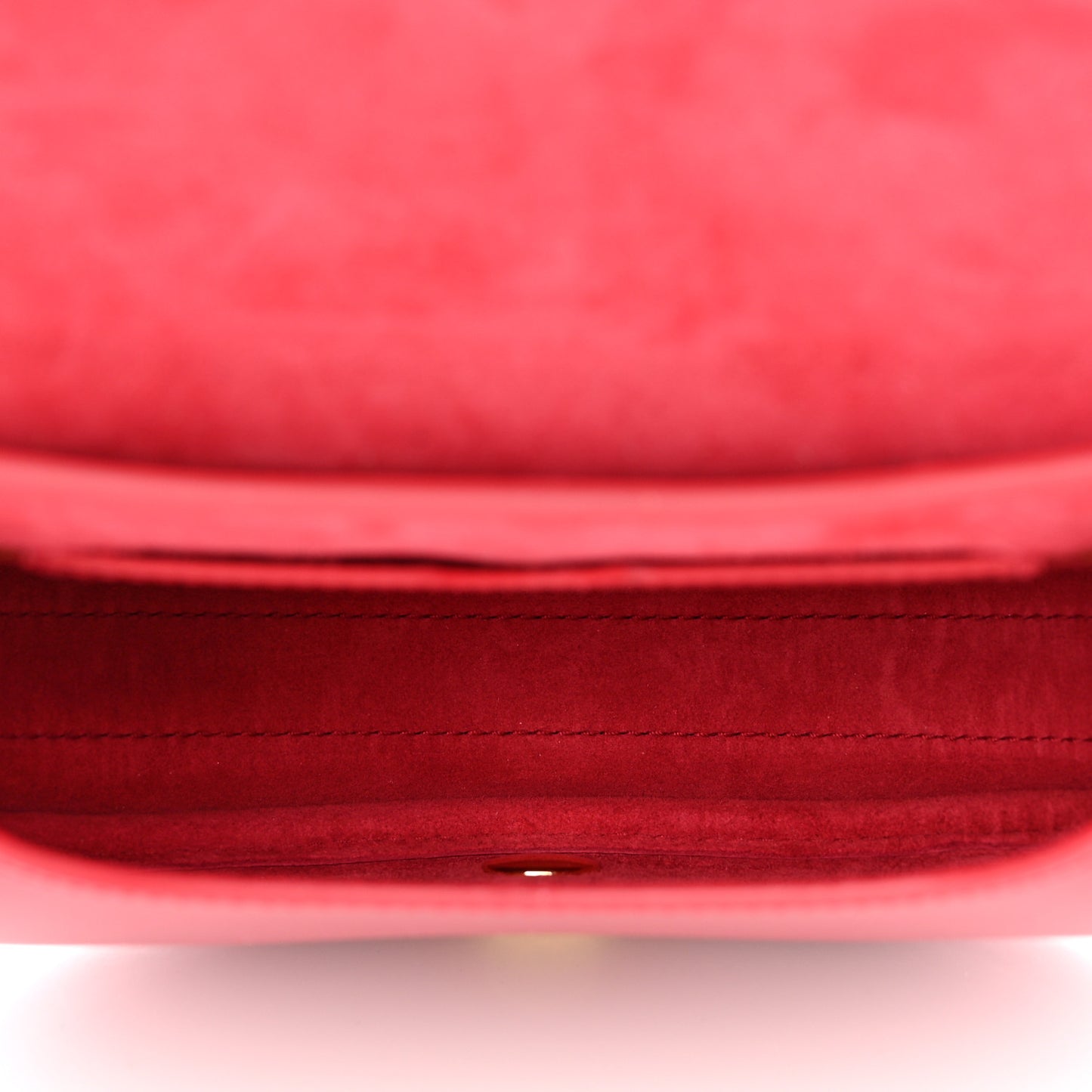 Box Calfskin Small Bobby Flap Red