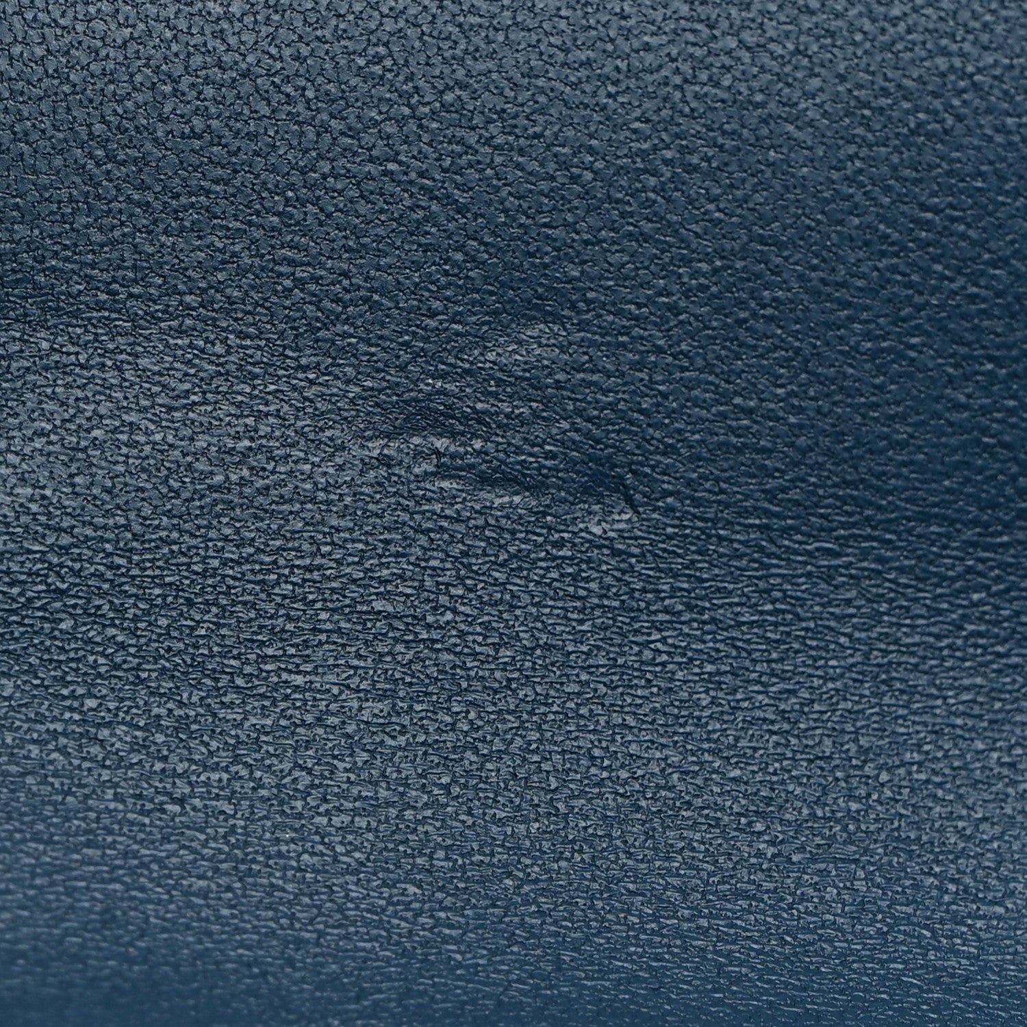 Christian Dior Goatskin Saddle Lotus Wallet Blue 9 of 9