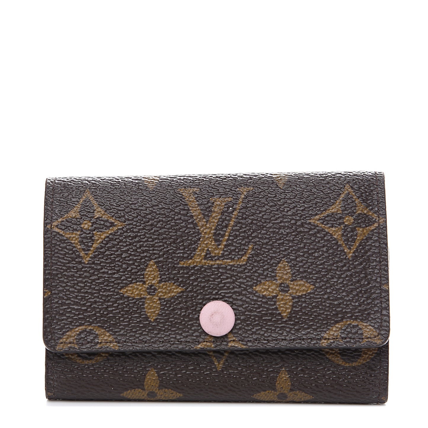 Monogram Multicles 6 Key Holder Rose Ballerine