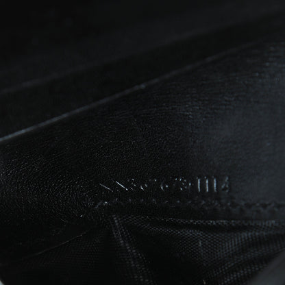 Saint Laurent Smooth Calfskin Compact Wallet Black 7 of 7