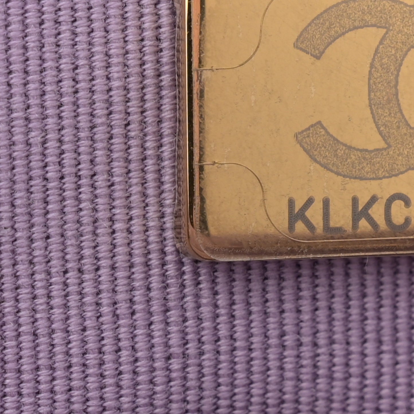 Lambskin Quilted Small Duma Drawstring Backpack Light Purple