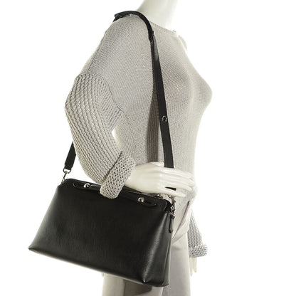 Fendi Vitello Dolce Large By The Way Boston Bag Black 2 of 9