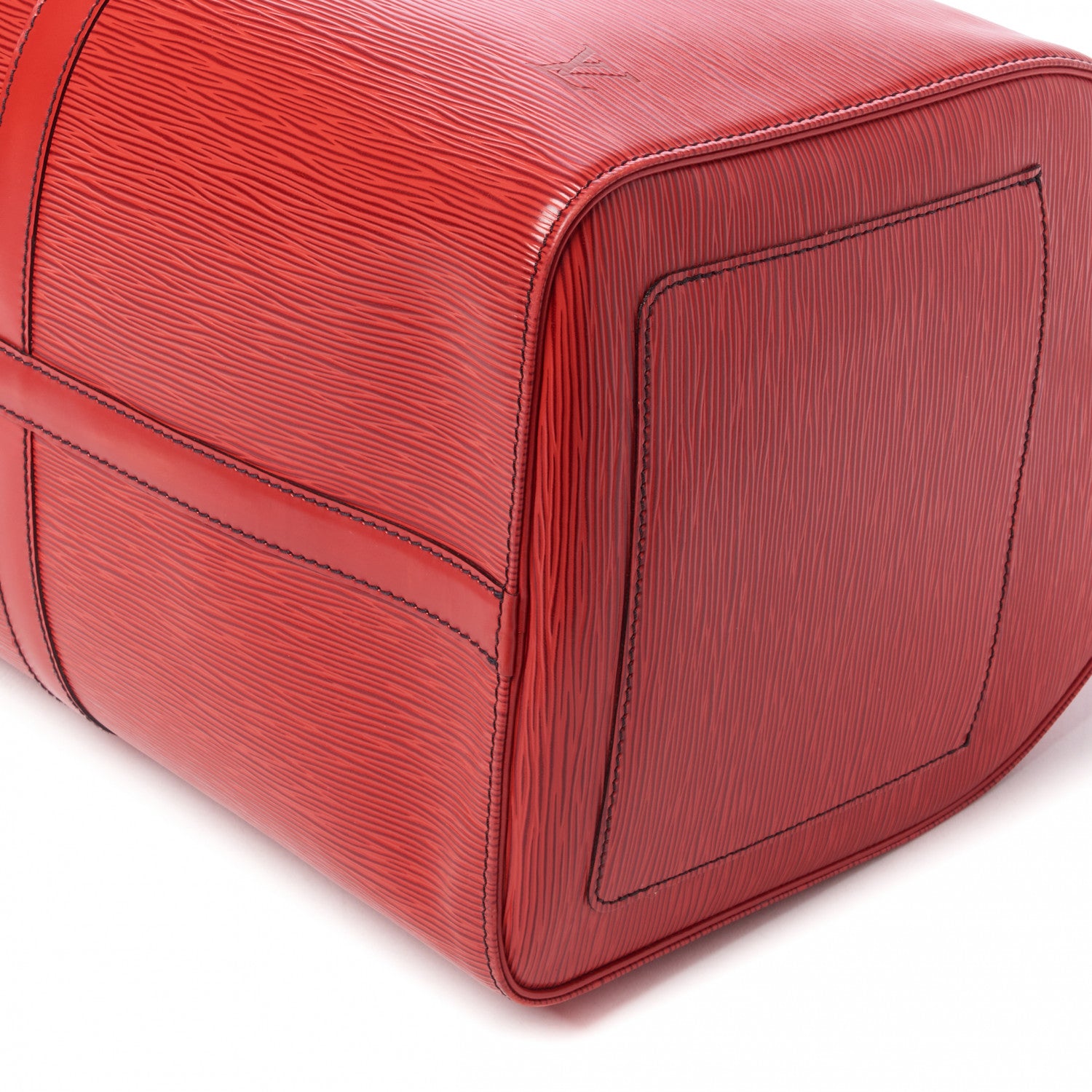 Louis Vuitton Epi Keepall 50 Castillan Red 5 of 10