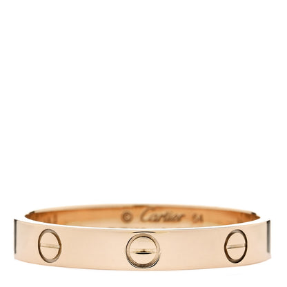 Cartier 18K Yellow Gold 3.5mm LOVE Wedding Band Ring 64 10.75 1 of 5