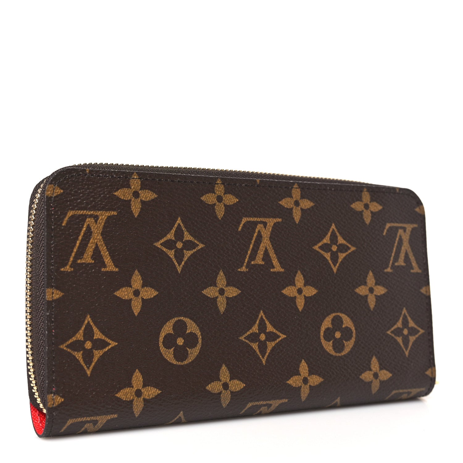 Louis Vuitton Monogram Zippy Wallet Coquelicot 3 of 6