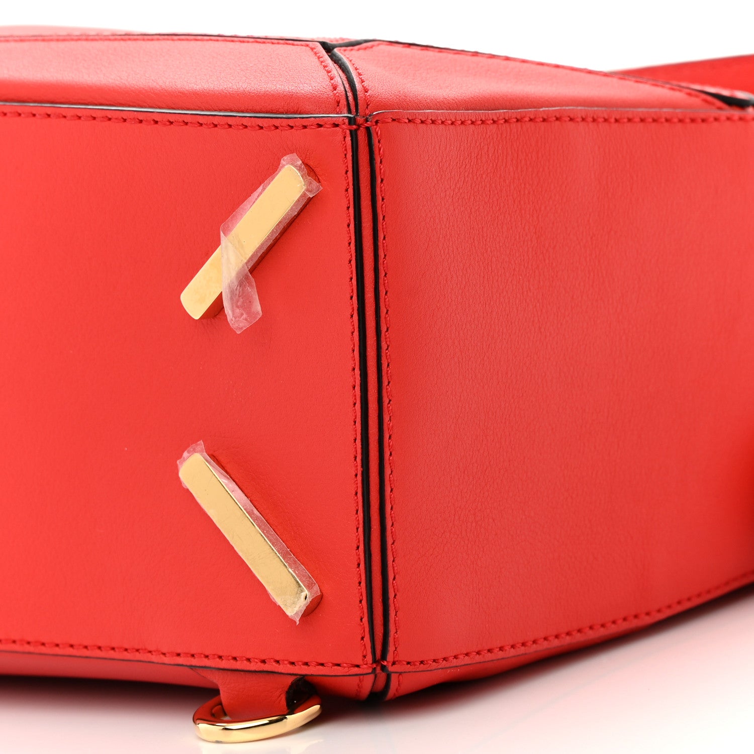 Loewe Calfskin Small Puzzle Bag Scarlet 10 of 12