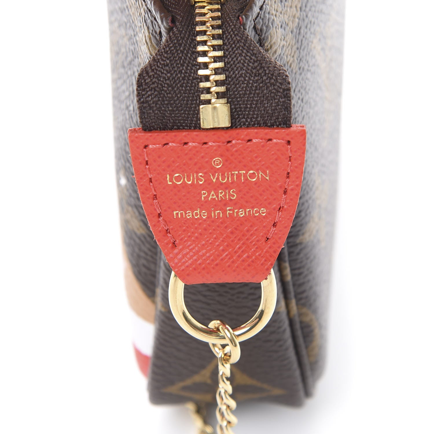 Louis Vuitton Monogram 2018 Christmas Animation Mini Cats Pochette Accessories 5 of 6