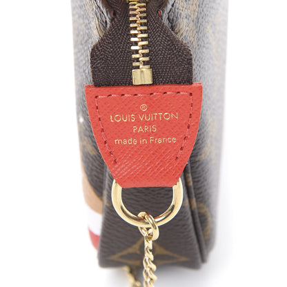 Louis Vuitton Monogram 2018 Christmas Animation Mini Cats Pochette Accessories 5 of 6