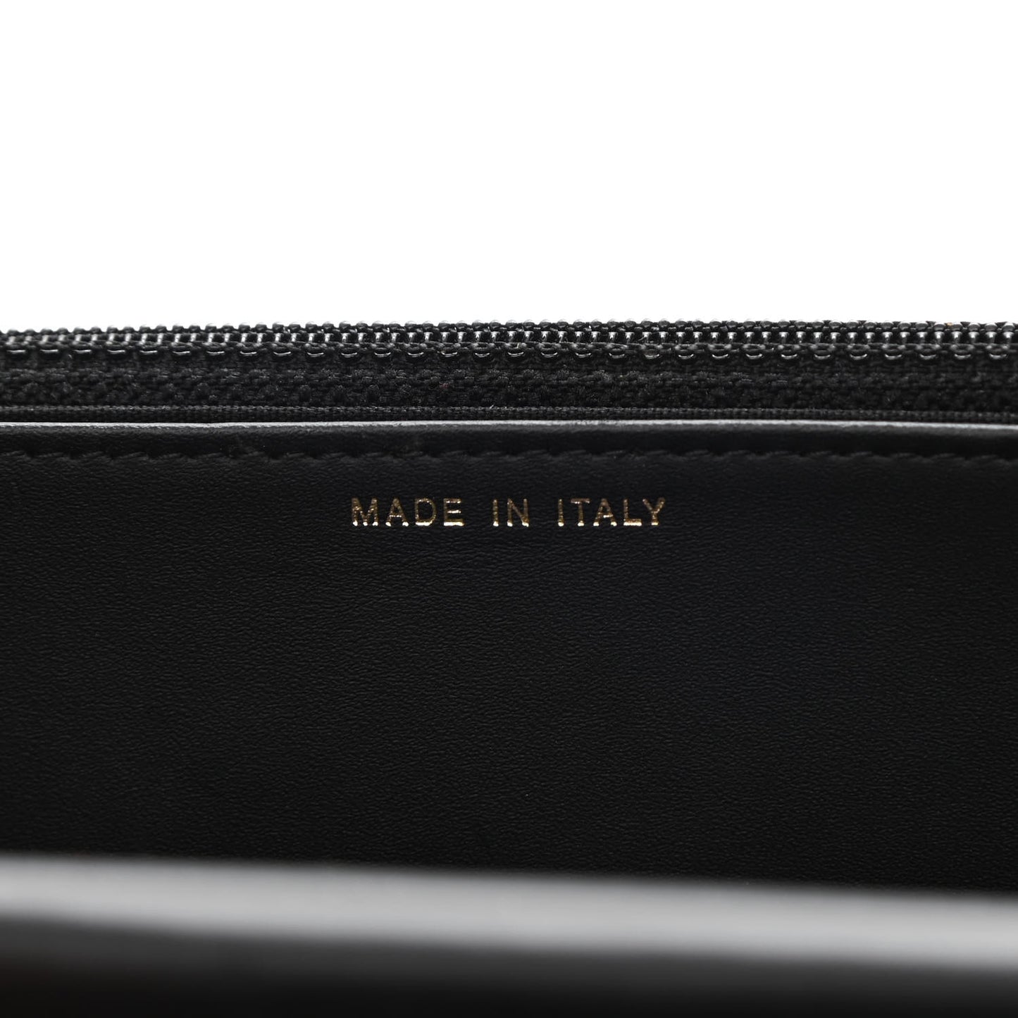 Caviar Quilted Boy Wallet On Chain WOC Black