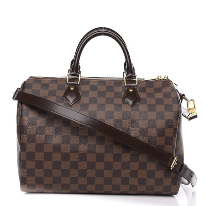 Louis Vuitton Damier Ebene Speedy Bandouliere 30 1 of 11