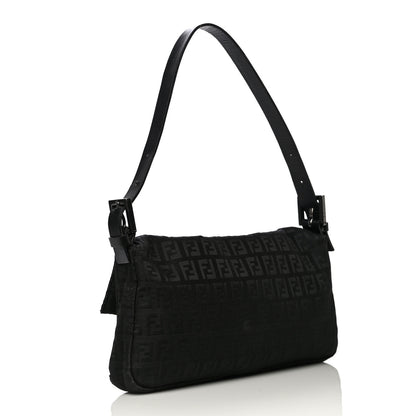 Fendi Zucchino Baguette Black 2 of 17