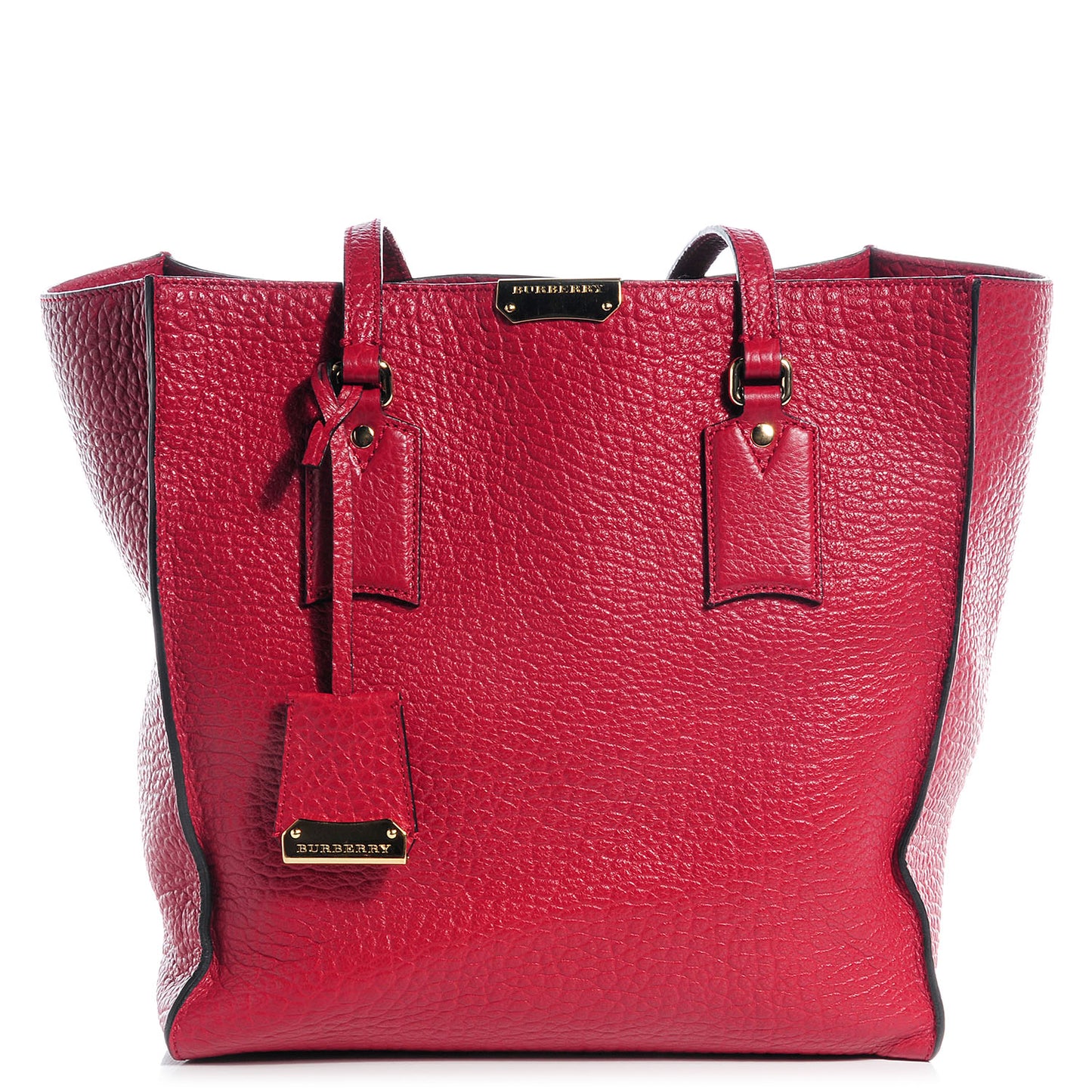 Heritage Grain Medium Woodbury Tote Military Red