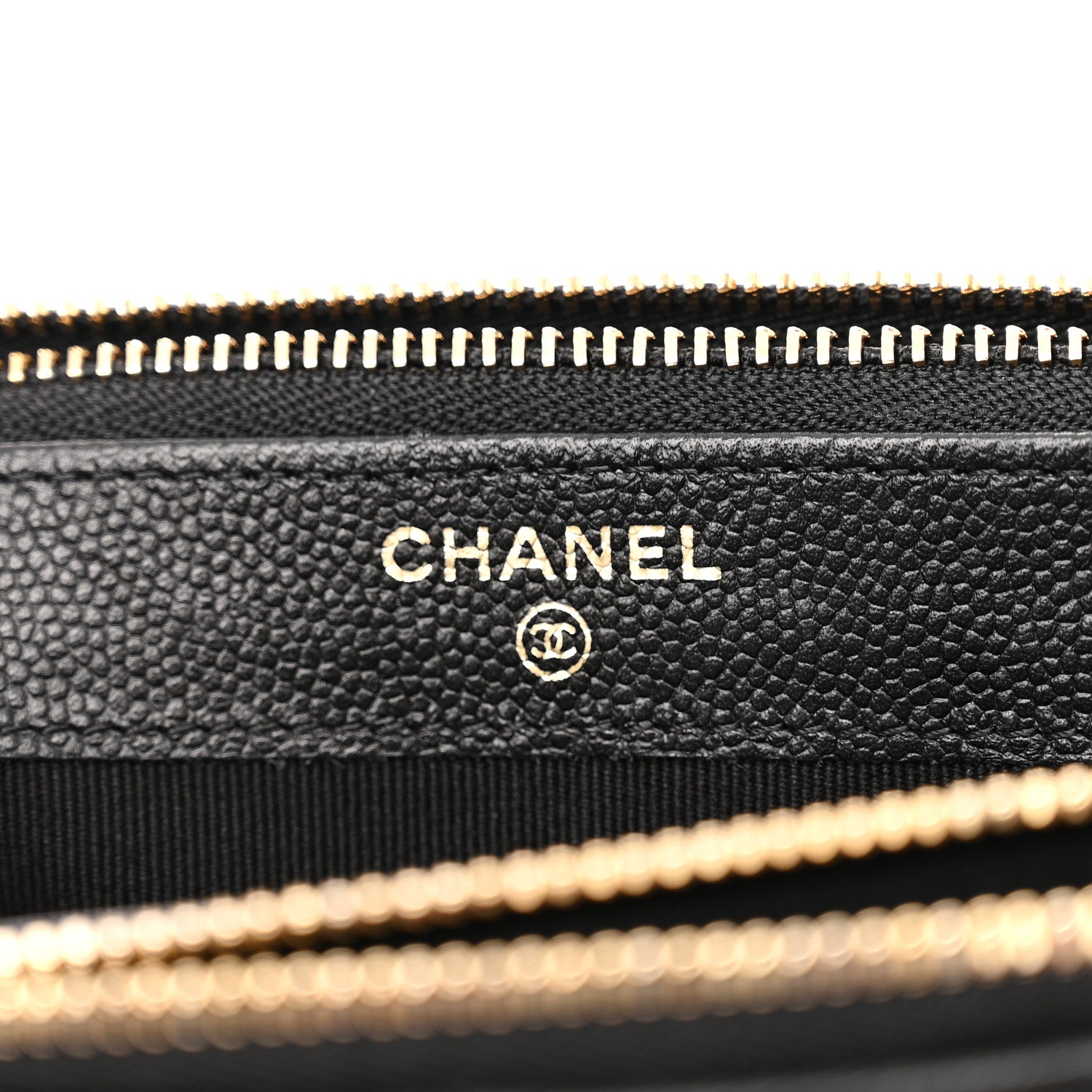 Chanel Caviar Quilted Top Handle Phone Holder With Chain Black 8 of 14