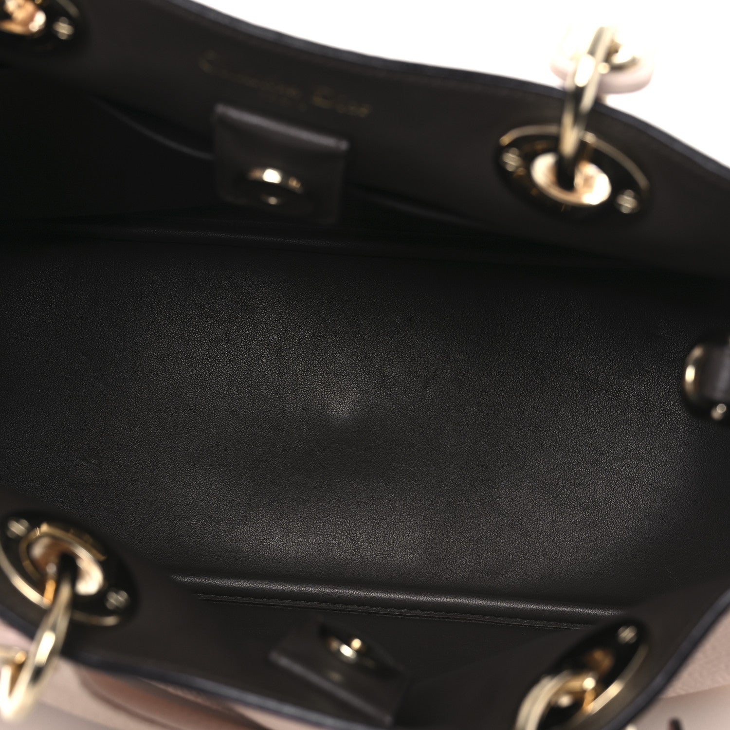 Christian Dior Bullcalf Medium Diorissimo Tote Rose Poudre 6 of 14