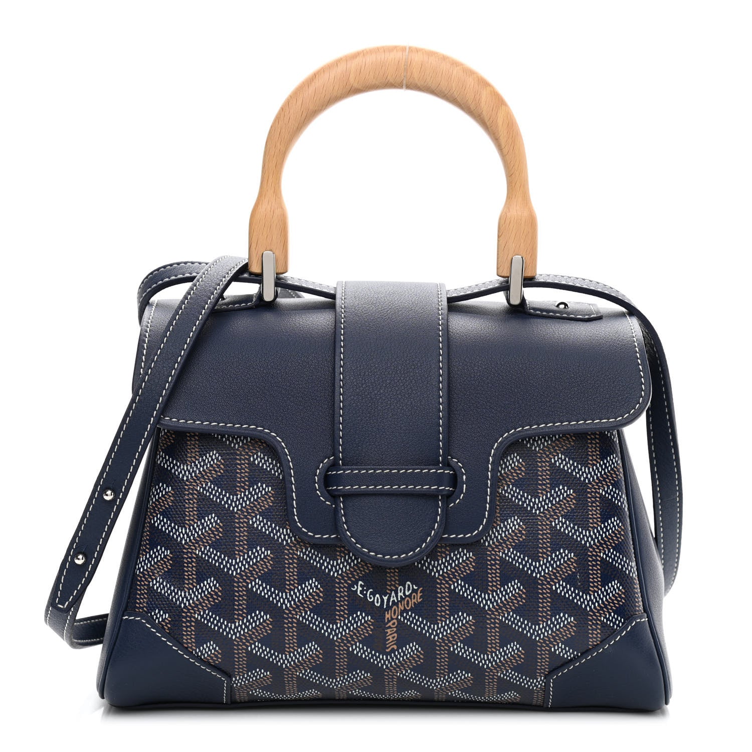 Goyard Goyardine Mini Saigon Navy 1 of 9