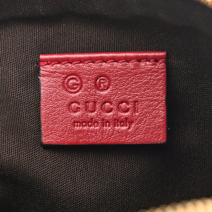 Gucci Microguccissima GG Cosmetic Case Red 6 of 8