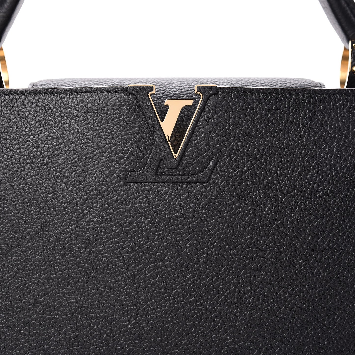 Taurillon Capucines MM Black