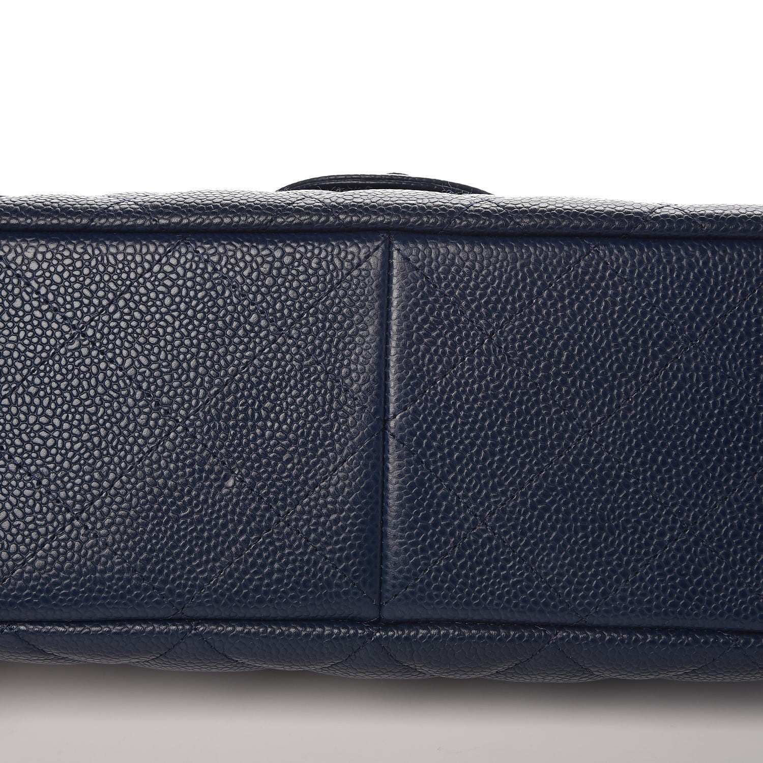 Chanel Caviar Quilted Jumbo Single Flap Navy 11 of 11