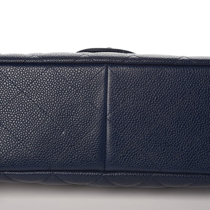 Chanel Caviar Quilted Jumbo Single Flap Navy 11 of 11