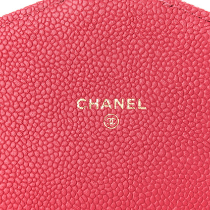 Chanel Grained Calfskin Quilted Cuba Wallet On Chain WOC Pink 6 of 10
