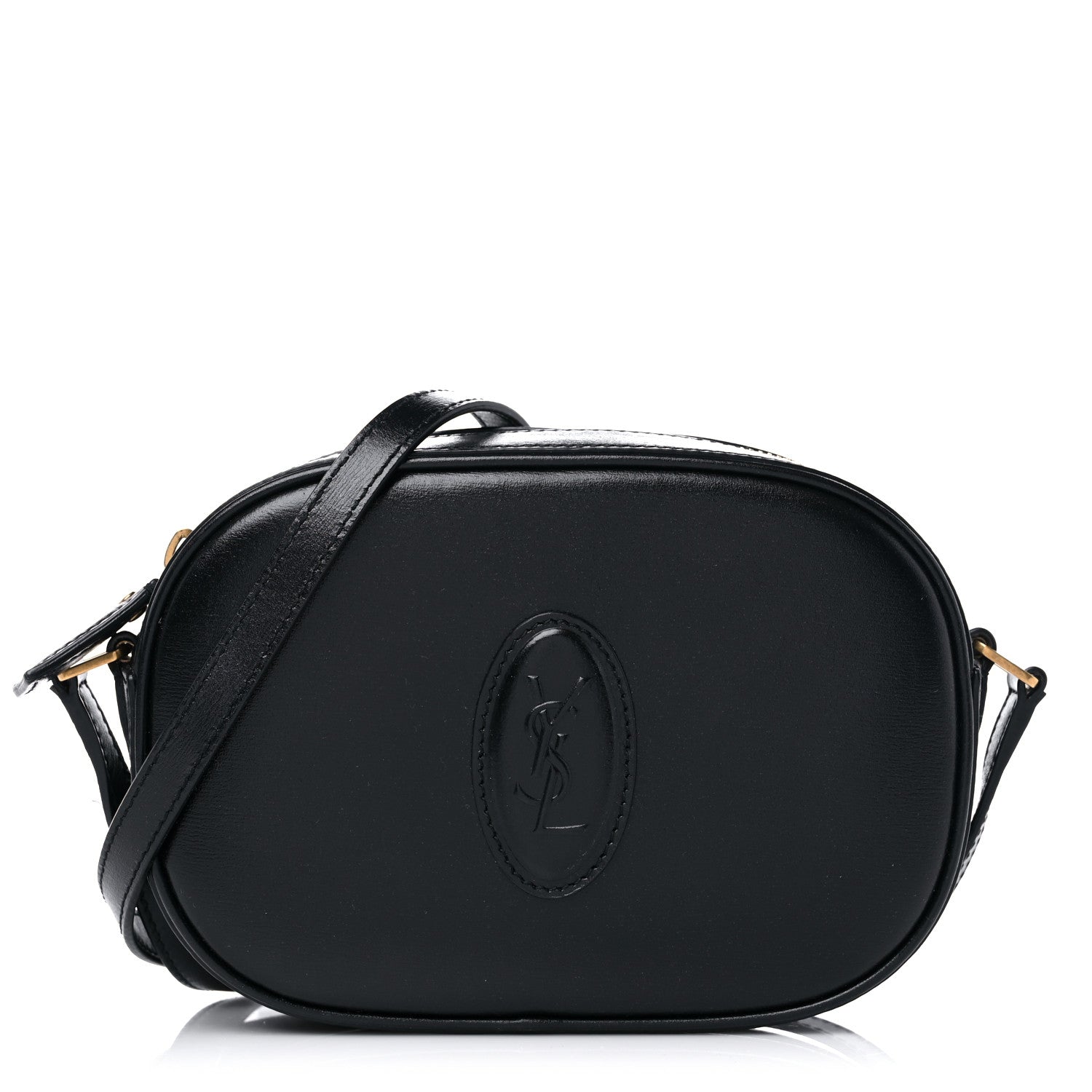Saint Laurent Calfskin Le 61 Camera Bag Black 1 of 8