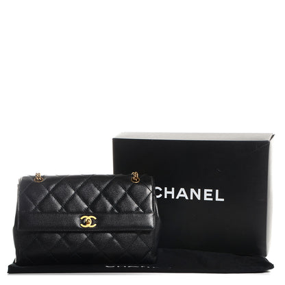 Chanel Caviar Quilted Single Flap Bag Black 3 of 9