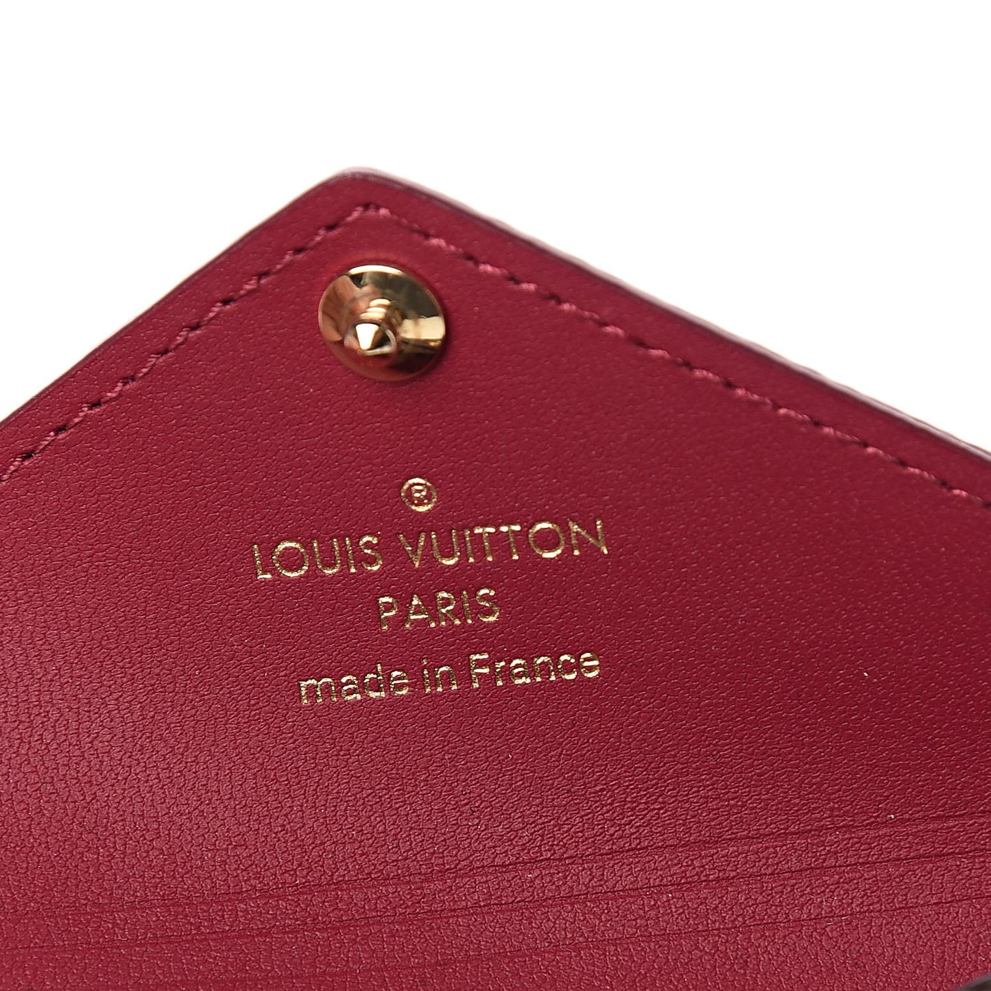 Monogram Small Kirigami Pochette Insert Fuchsia