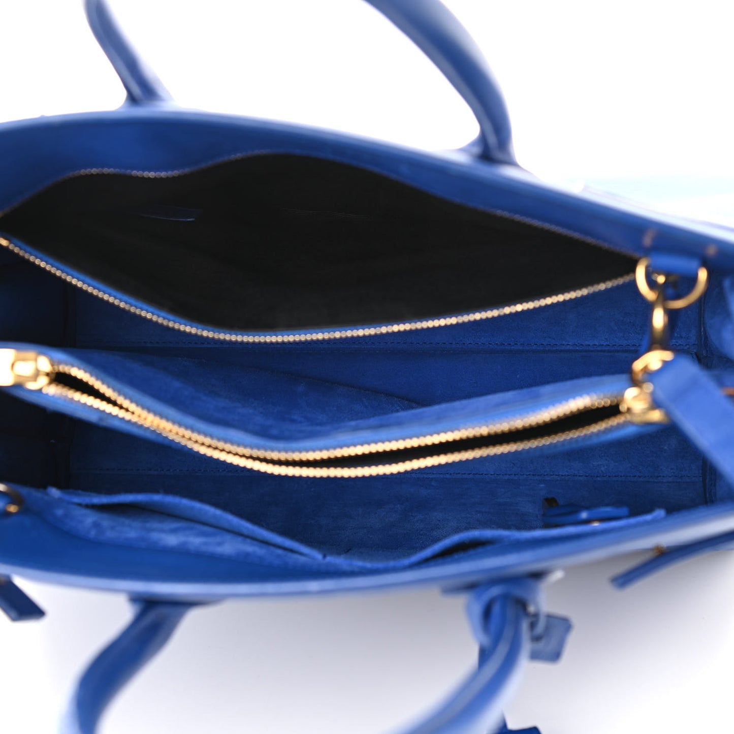 Calfskin Small Sac De Jour Blue Majorelle