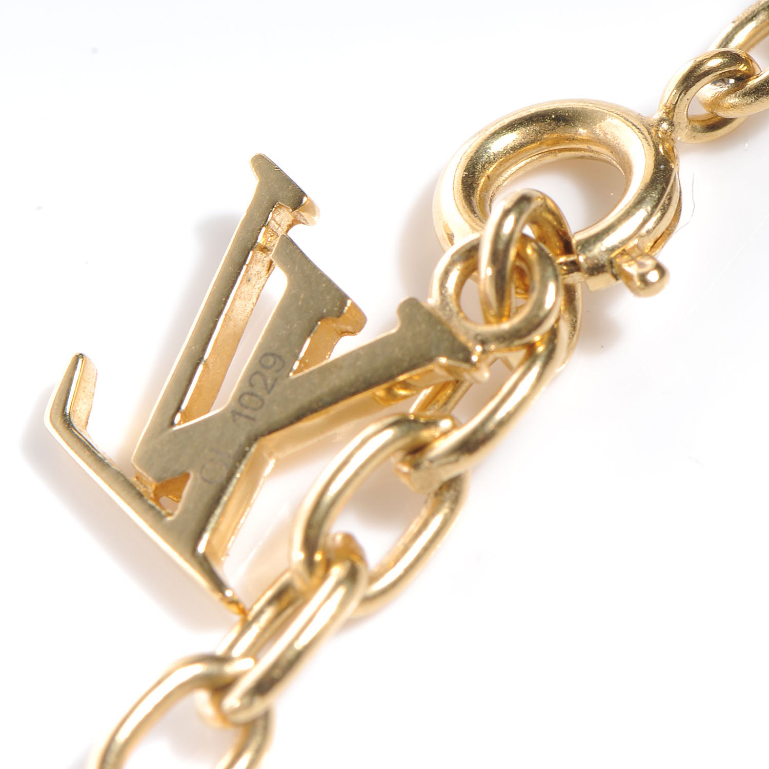 Louis Vuitton Swarovski Gamble Short Necklace Azur 4 of 6