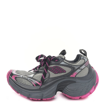 Balenciaga Mesh TPU Worn Out Effect Womens 10XL Sneakers 40 Grey Pink Black 1 of 8