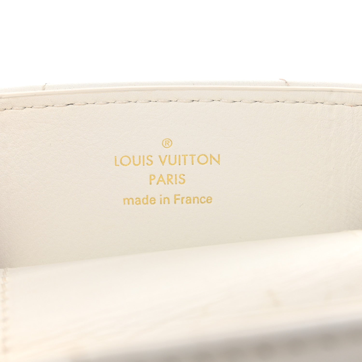 Louis Vuitton LOUIS VUITTON Calfskin New Wave Chain Tote Snow 6 of 16
