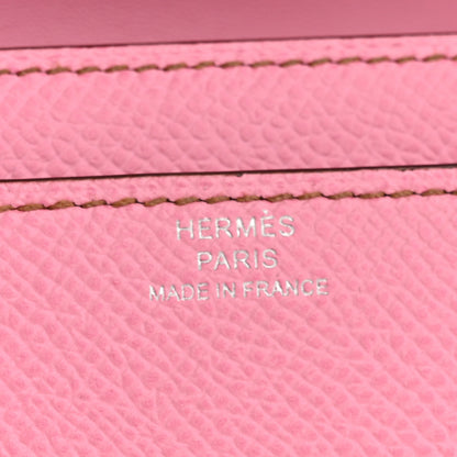 Hermes Epsom Constance Wallet To Go 5P Pink 6 of 13