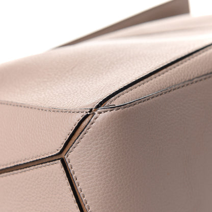 Loewe Grained Calfskin Small Puzzle Bag Sand Mink 10 of 13