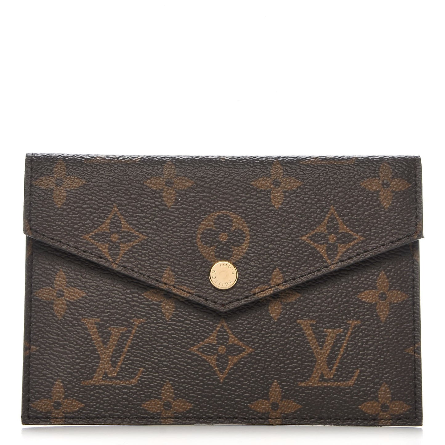 Monogram Daily Organizer Envelope Insert Red