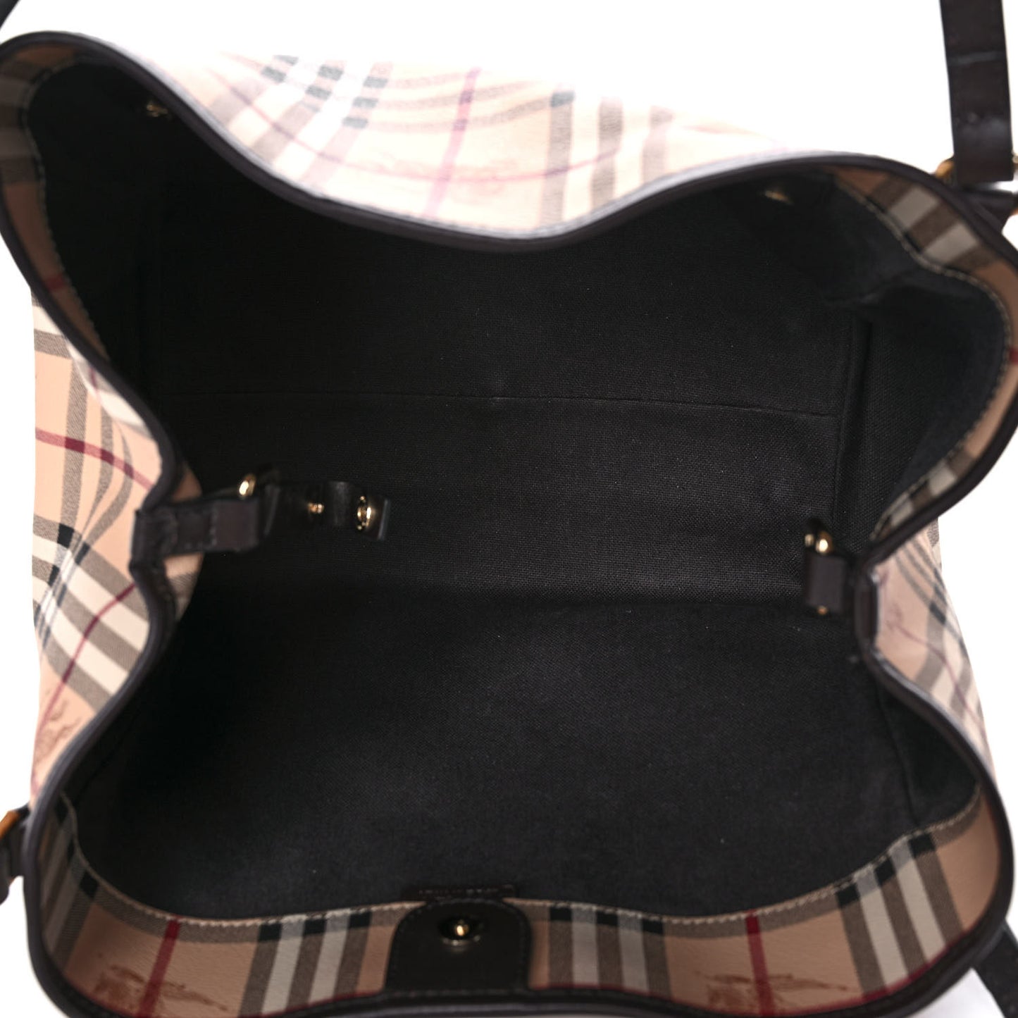 Haymarket Check Small Canterbury Tote Chocolate