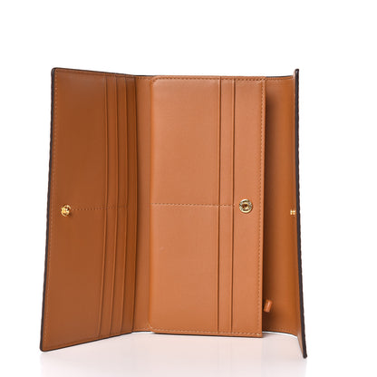 MCM Visetos Continental Flap Wallet Cognac 5 of 8