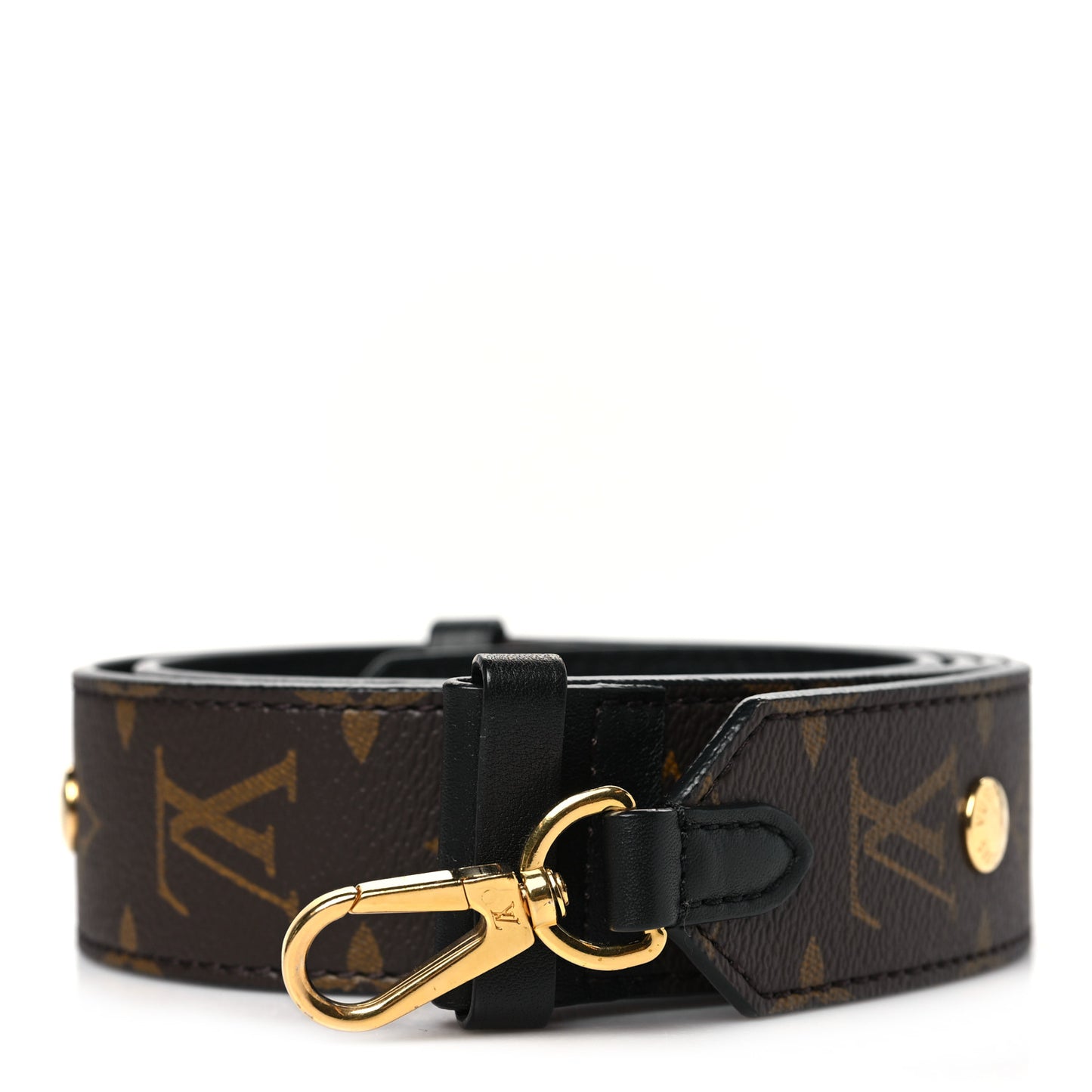 Monogram Adjustable Bandouliere Shoulder Strap Black