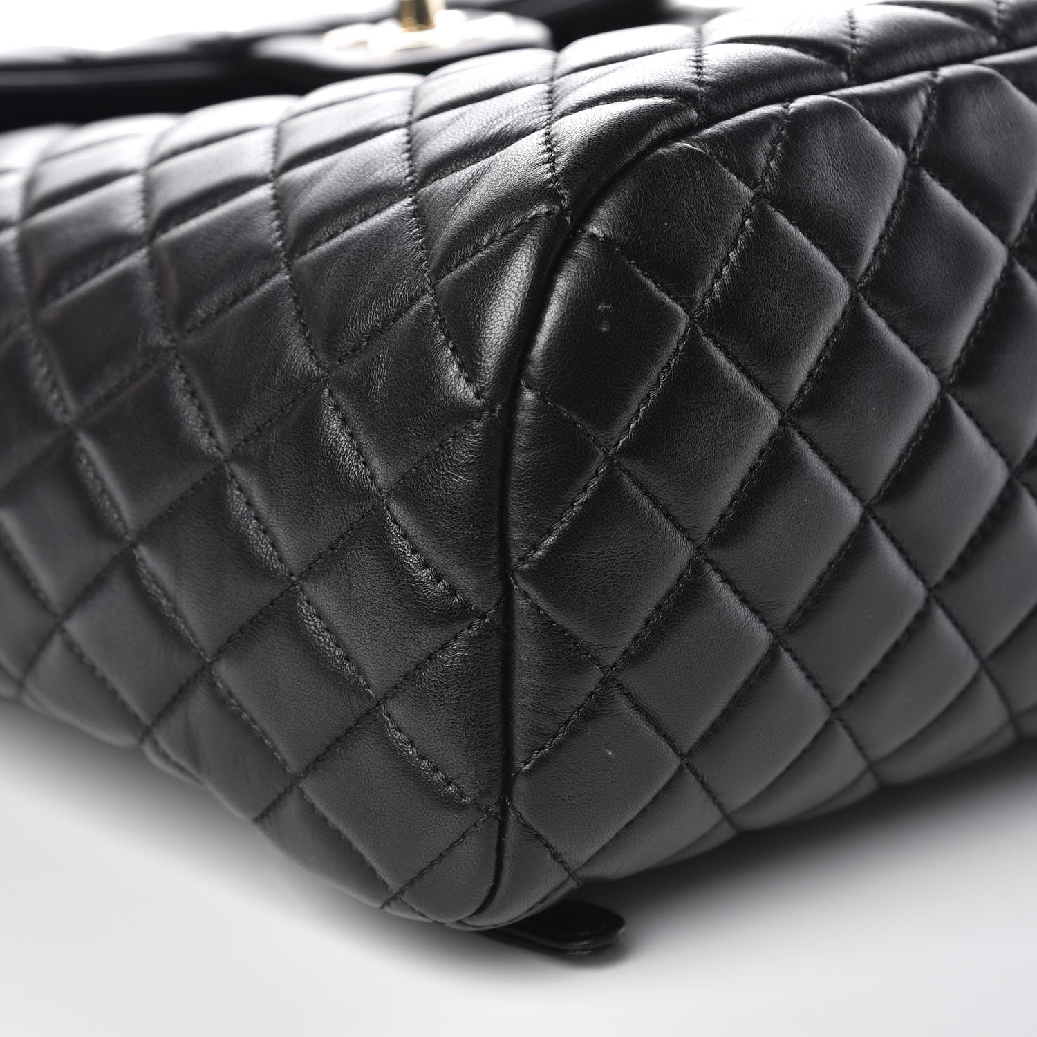 Chanel Lambskin Quilted Large Urban Spirit Backpack Black 10 of 13