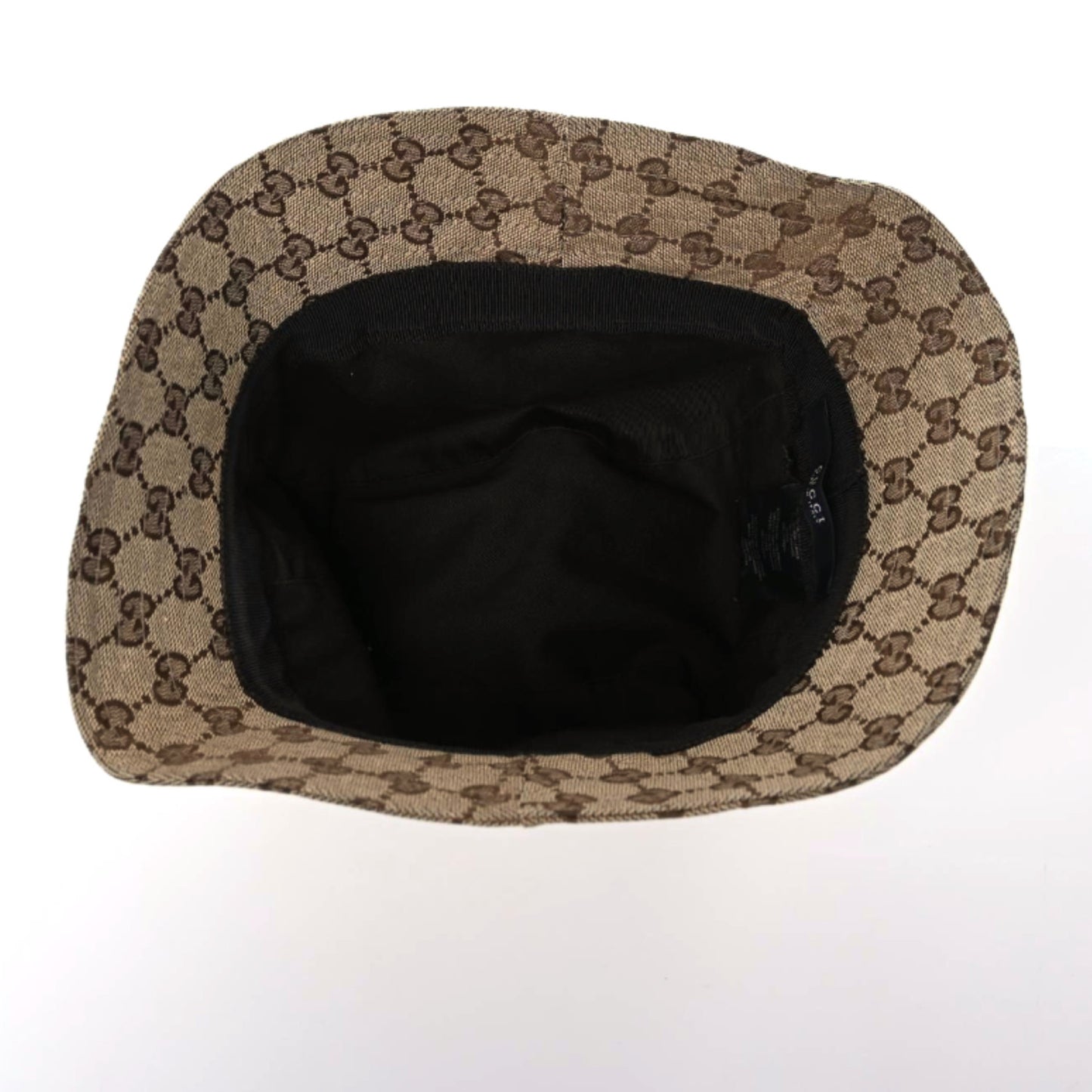 Monogram Web Bucket Hat XL Brown