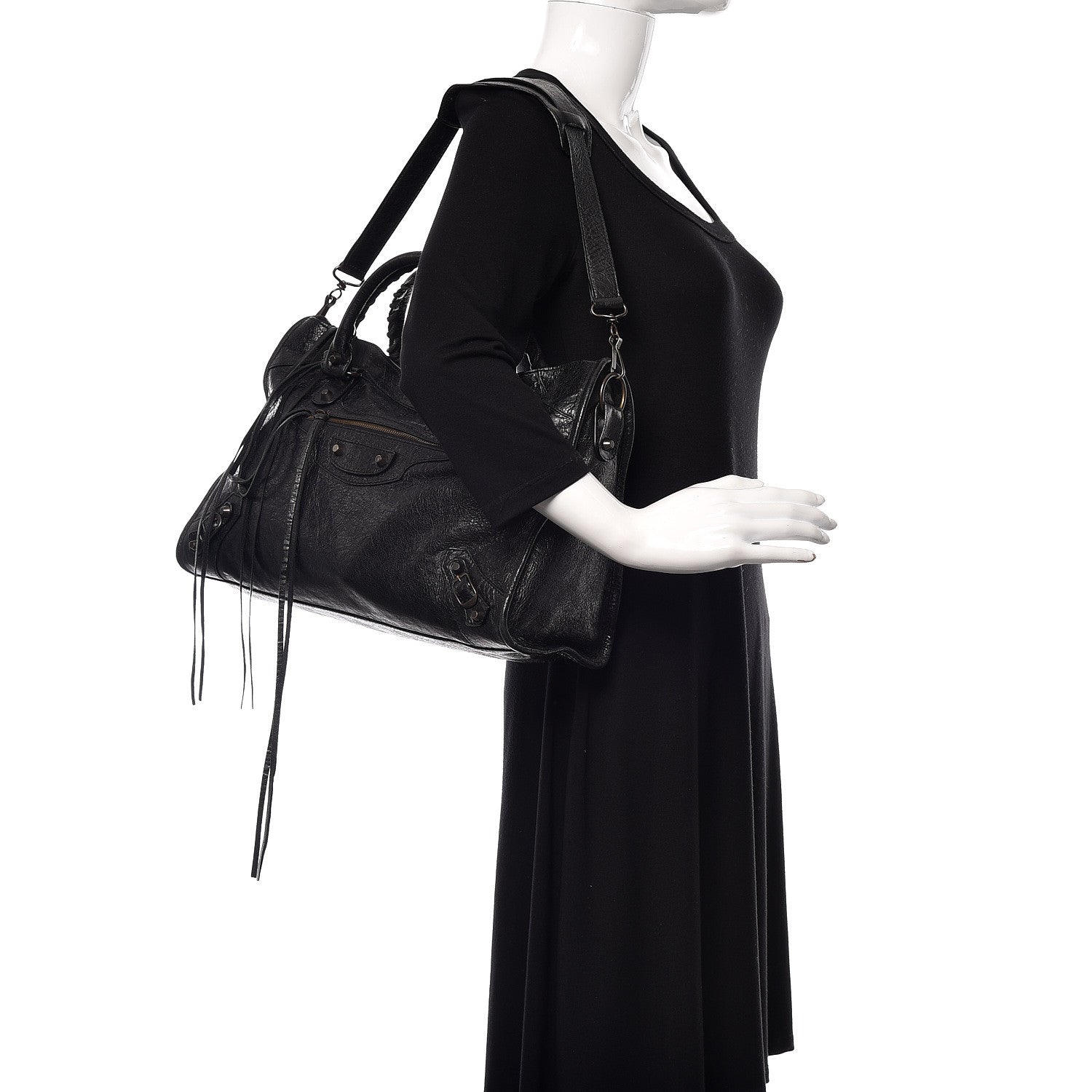 Balenciaga Agneau Classic Hardware City Black 2 of 14